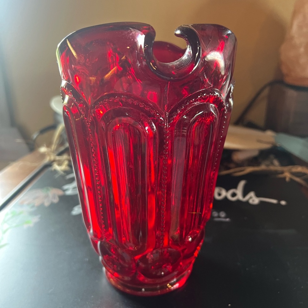 Rare 🌙 & ✨ LE Smith & Star Amberina 40 oz pitcher - Picture 3 of 5